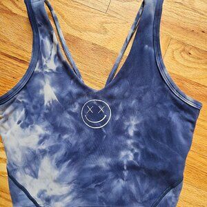 Salty Savage TieDye Workout Excercise Top Medium